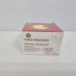 Yves‎ Rocher Serum Vegetal Wrinkles & Radiance Day Cream 1.6 fl.oz. NIB